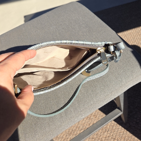 Brahmin Lorelei Croc Embossed Shoulder Bag - Picture 10 of 11